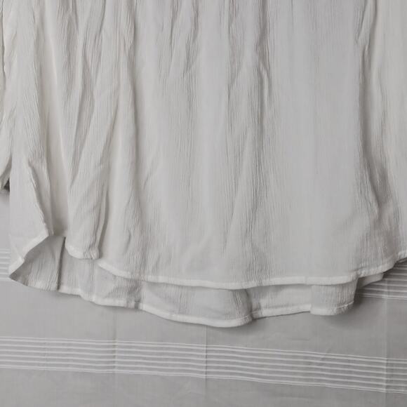 Crown & Ivy Boho Embroidered Flow Top Women's‎ Size XL Made in India Cottagecore - Picture 4 of 11